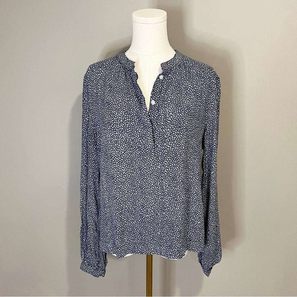 GAP Floral Rayon Blouse Size S